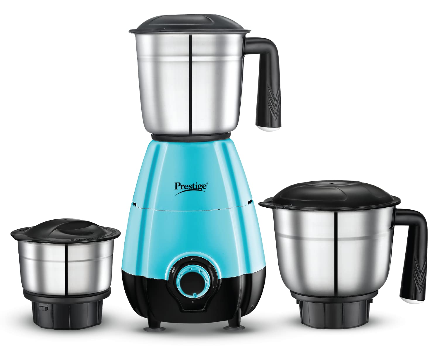 Prestige 500 Watts DIVA Mixer Grinder with 3 stainless Steel Jars